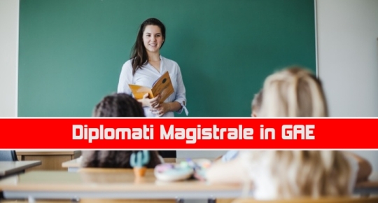 Diplomati Magistrale in GAE