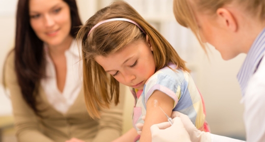 Vaccinazione scuole per l'infanzia 