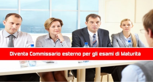 Diventa Commissario esterno per gli esami di Maturità