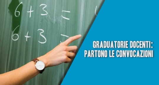 Graduatorie Docenti: partono le Convocazioni