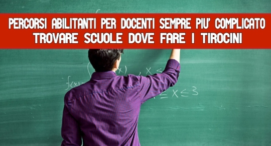 Percorsi abilitanti per docenti 