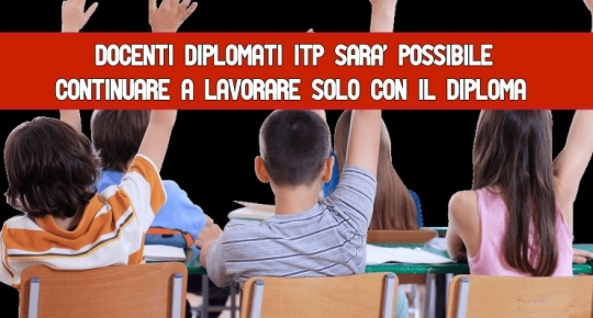 Docenti diplomati Itp 