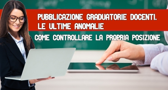 Pubblicazione graduatorie docenti. 