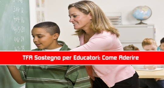 TFA Sostegno per Educatori