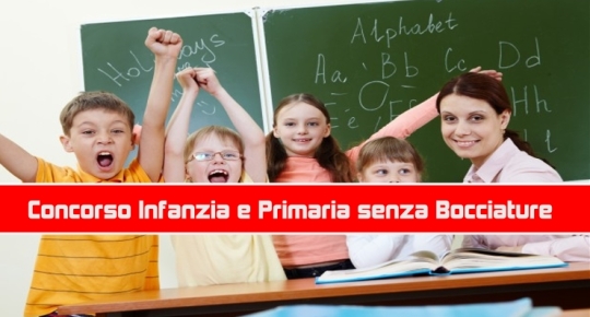 Concorso Infanzia e Primaria senza Bocciature