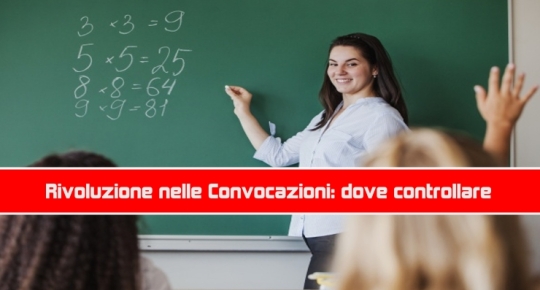 Rivoluzione nelle Convocazioni: dove controllare