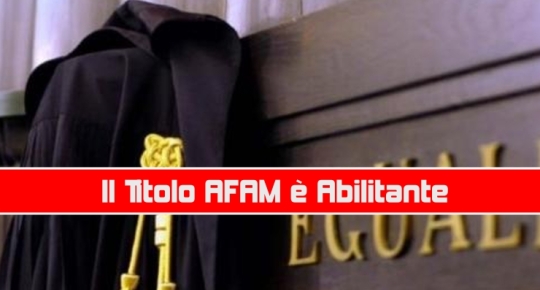 AFAM è Abilitante