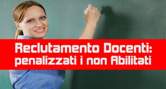 Reclutamento Docenti scuola