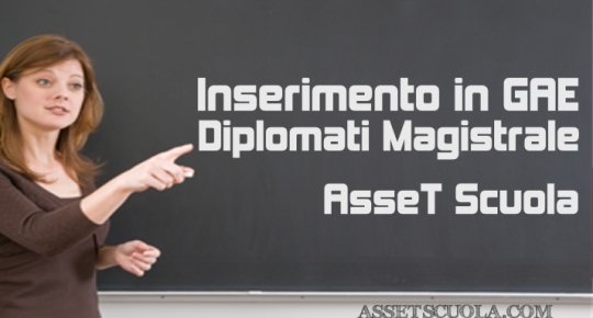 Ricorso gae diploma magistrale