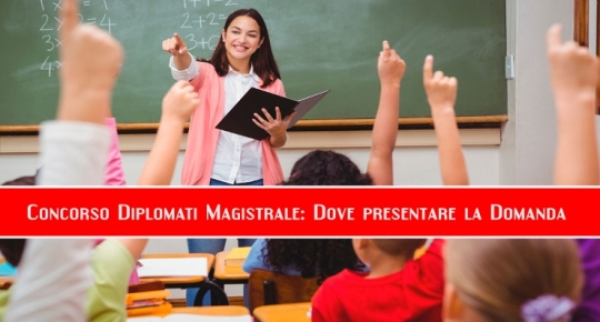 Concorso Diplomati Magistrale Domanda