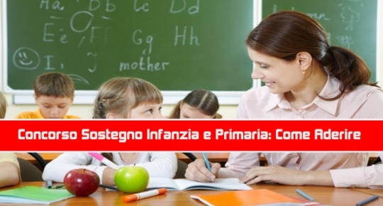 Concorso Sostegno Infanzia e Primaria