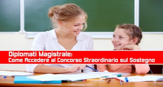 Concorso Straordinario sul Sostegno