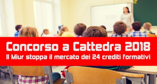 Concorso a Cattedra 2018