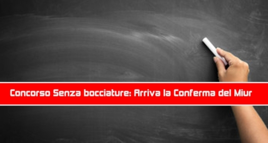 Concorso Senza bocciature Miur