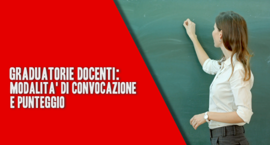 Graduatorie Docenti: Modalità di Convocazione e Punteggio