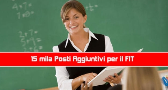 Posti Aggiuntivi per il FIT 