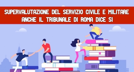 Supervalutazione del Servizio Civile e Militare 