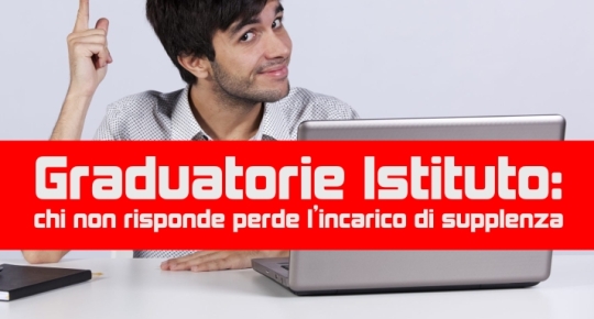 Graduatorie Istituto supplenza