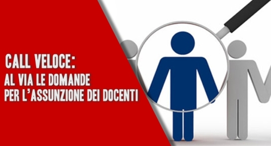 Call Veloce: al via le Domande per l’Assunzione dei Docenti