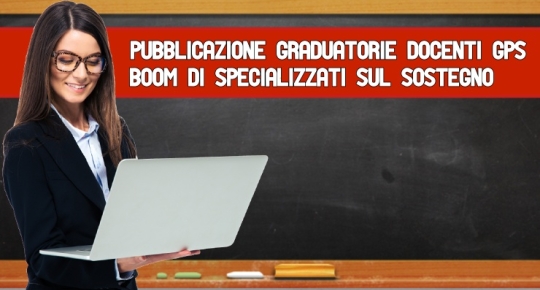 Pubblicazione graduatorie Docenti GPS 