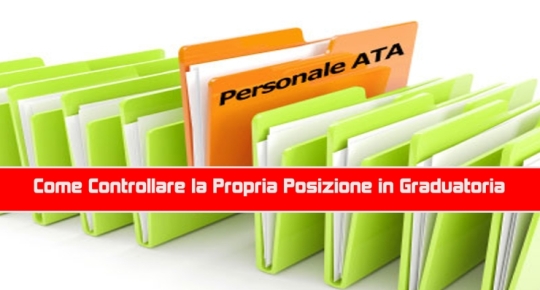 Personale ATA: Come Controllare la Propria Posizione in Graduatoria