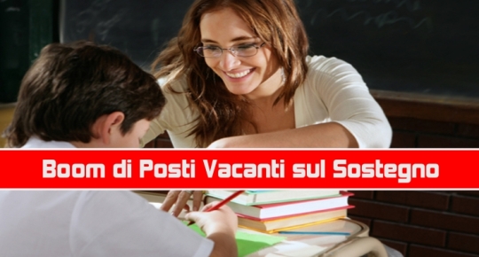 Boom di Posti Vacanti sul Sostegno: Cosa Fare