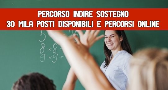 Percorso Indire sul sostegno