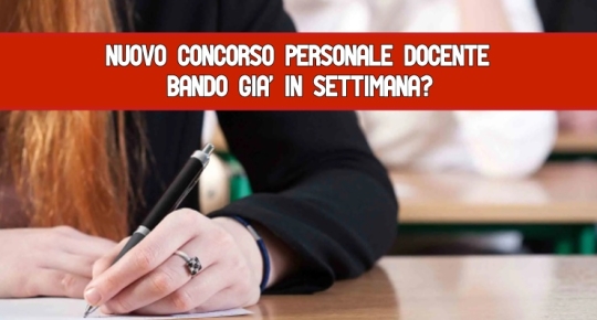 Concorso personale Docente