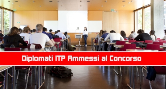 Diplomati ITP Ammessi al Concorso