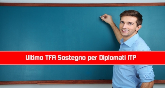 Ultimo TFA Sostegno per Diplomati ITP