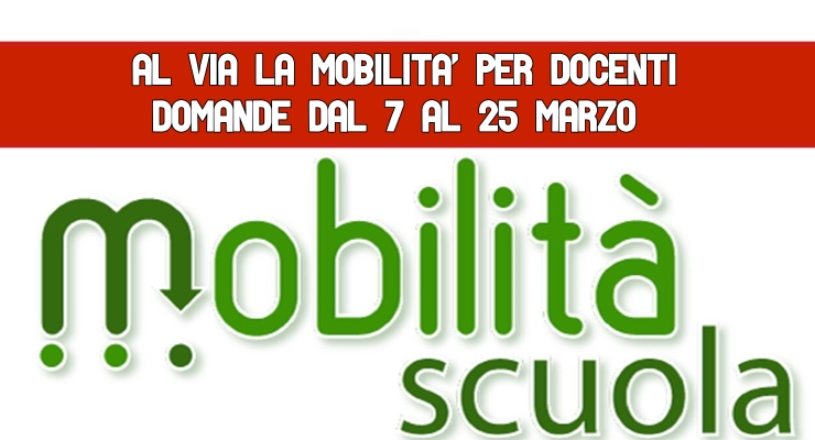 Al via la mobilità per docenti 