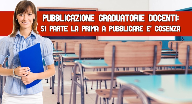 Pubblicazione Graduatorie Docenti