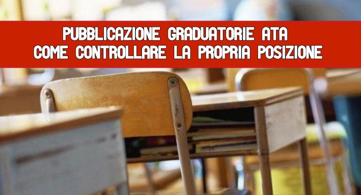 Pubblicazione graduatorie Ata 