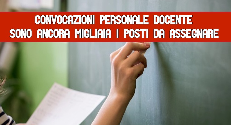 Convocazioni personale docente