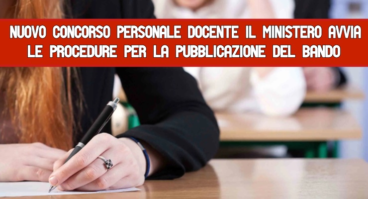 Nuovo Concorso personale docente