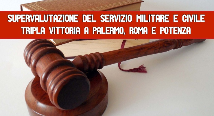 Supervalutazione del Servizio militare e civile T