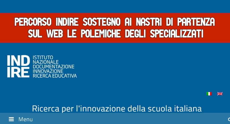 Percorso Indire Sostegno ai nastri di partenza