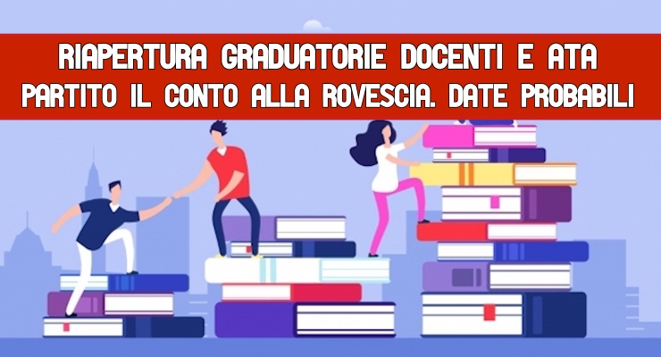 Riapertura graduatorie Docenti e Ata 