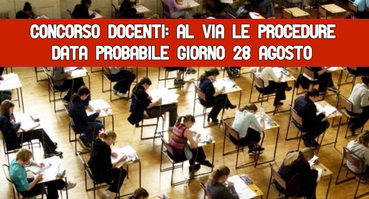 Concorso docenti: al via le procedure 