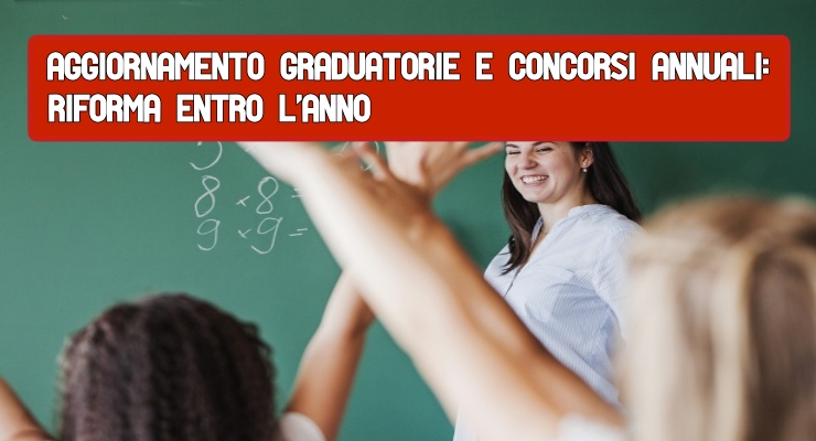 Aggiornamento graduatorie e concorsi annuali