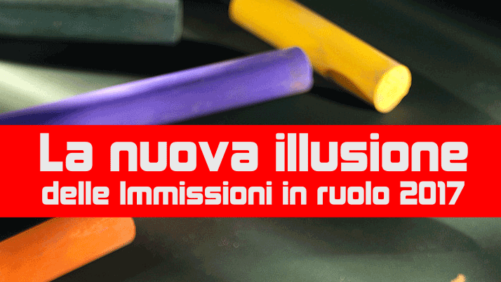 scuola immissioni ruolo 2017