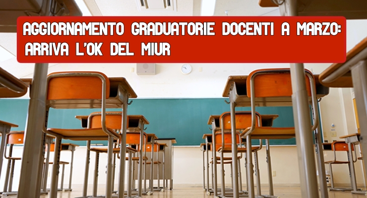 Aggiornamento graduatorie docenti 