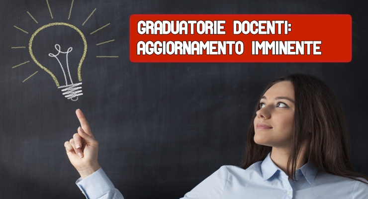 Graduatorie docenti: aggiornamento imminente